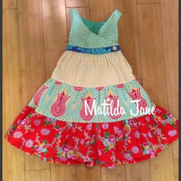 Matilda Jane platinum wrap dress - Picture 2 of 2